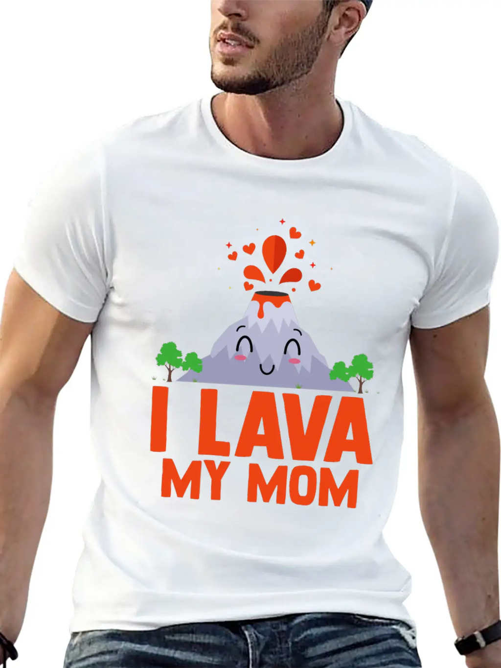 I Lava My Mom Volcanology Lava Cryptodomes Classic Fit Graphic Tee For Daily Comfort – Unisex Cotton Shirt