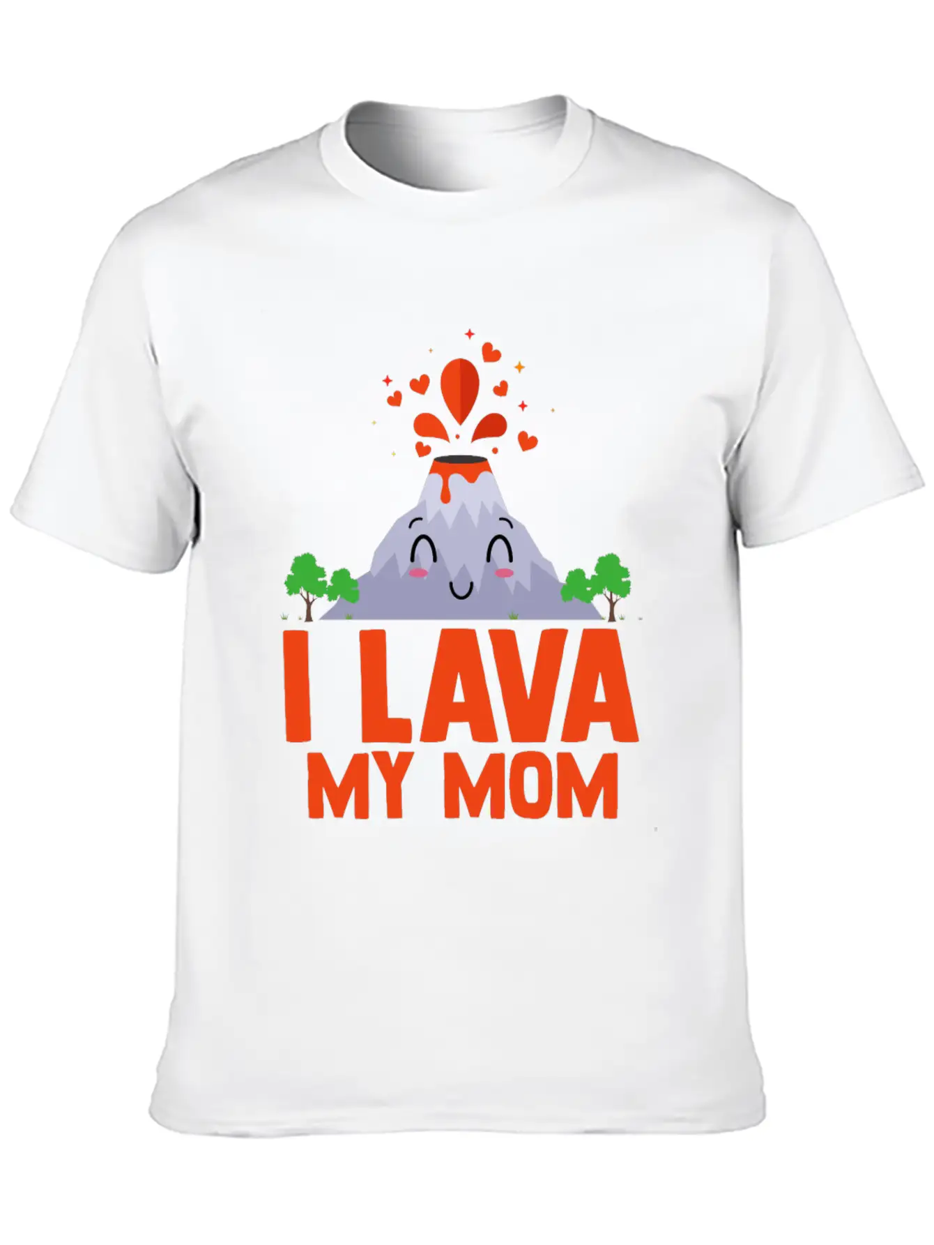 I Lava My Mom Volcanology Lava Cryptodomes Classic Fit Graphic Tee For Daily Comfort – Unisex Cotton Shirt
