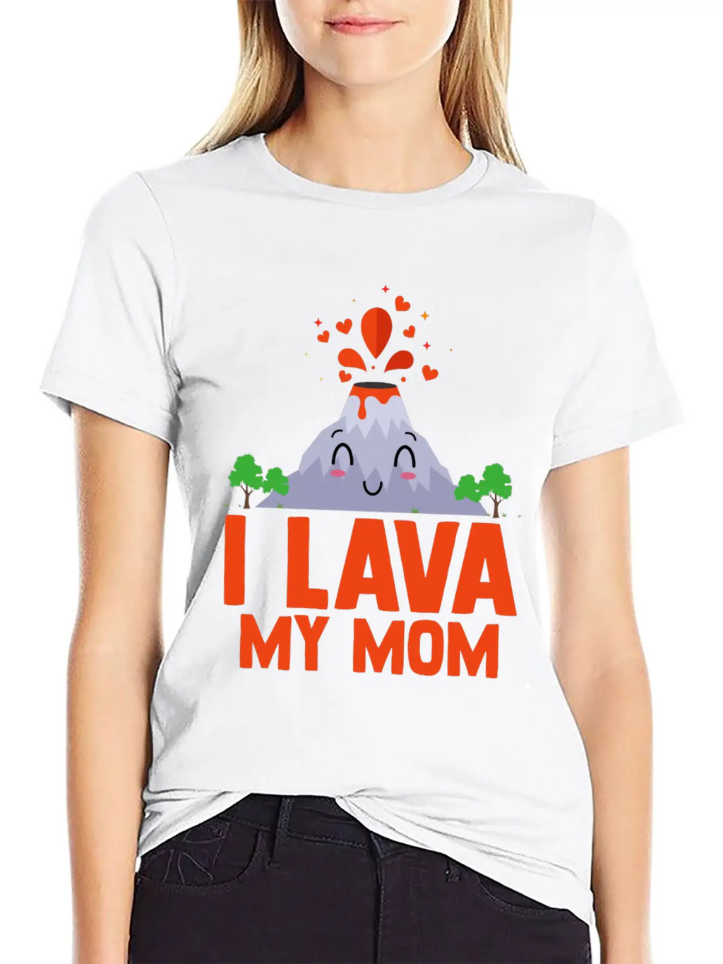 I Lava My Mom Volcanology Lava Cryptodomes Classic Fit Graphic Tee For Daily Comfort – Unisex Cotton Shirt