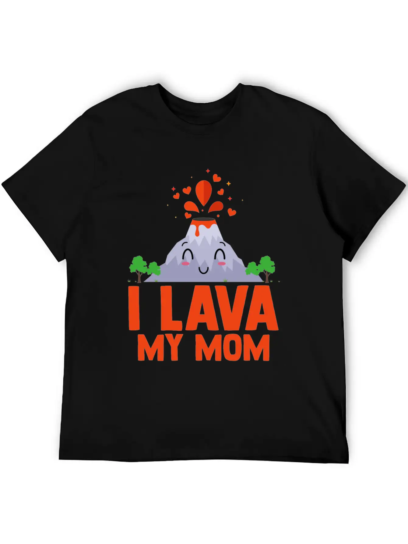 I Lava My Mom Volcanology Lava Cryptodomes Classic Fit Graphic Tee For Daily Comfort – Unisex Cotton Shirt