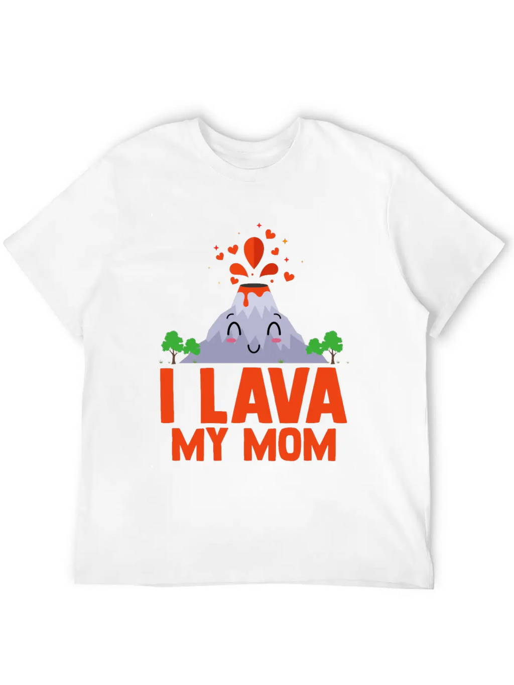 I Lava My Mom Volcanology Lava Cryptodomes Classic Fit Graphic Tee For Daily Comfort – Unisex Cotton Shirt