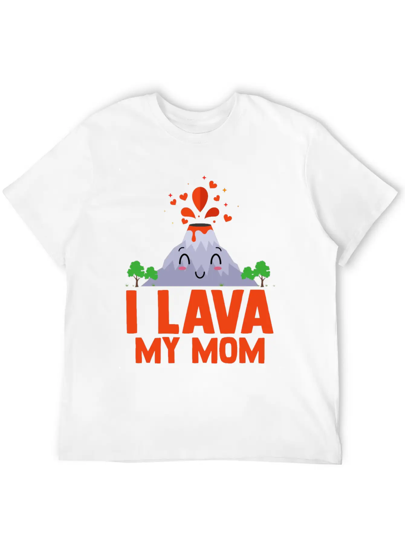 I Lava My Mom Volcanology Lava Cryptodomes Classic Fit Graphic Tee For Daily Comfort – Unisex Cotton Shirt
