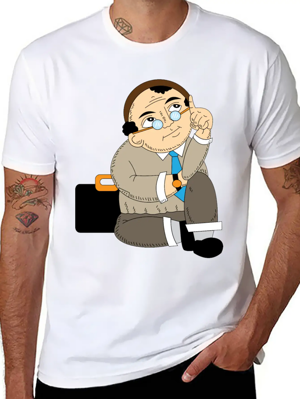 I Like Thinking Something Unisex Casual T-Shirt – Clean Design For Daily Comfort