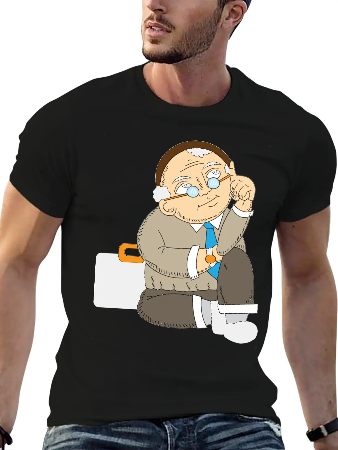 I Like Thinking Something Unisex Casual T-Shirt – Clean Design For Daily Comfort