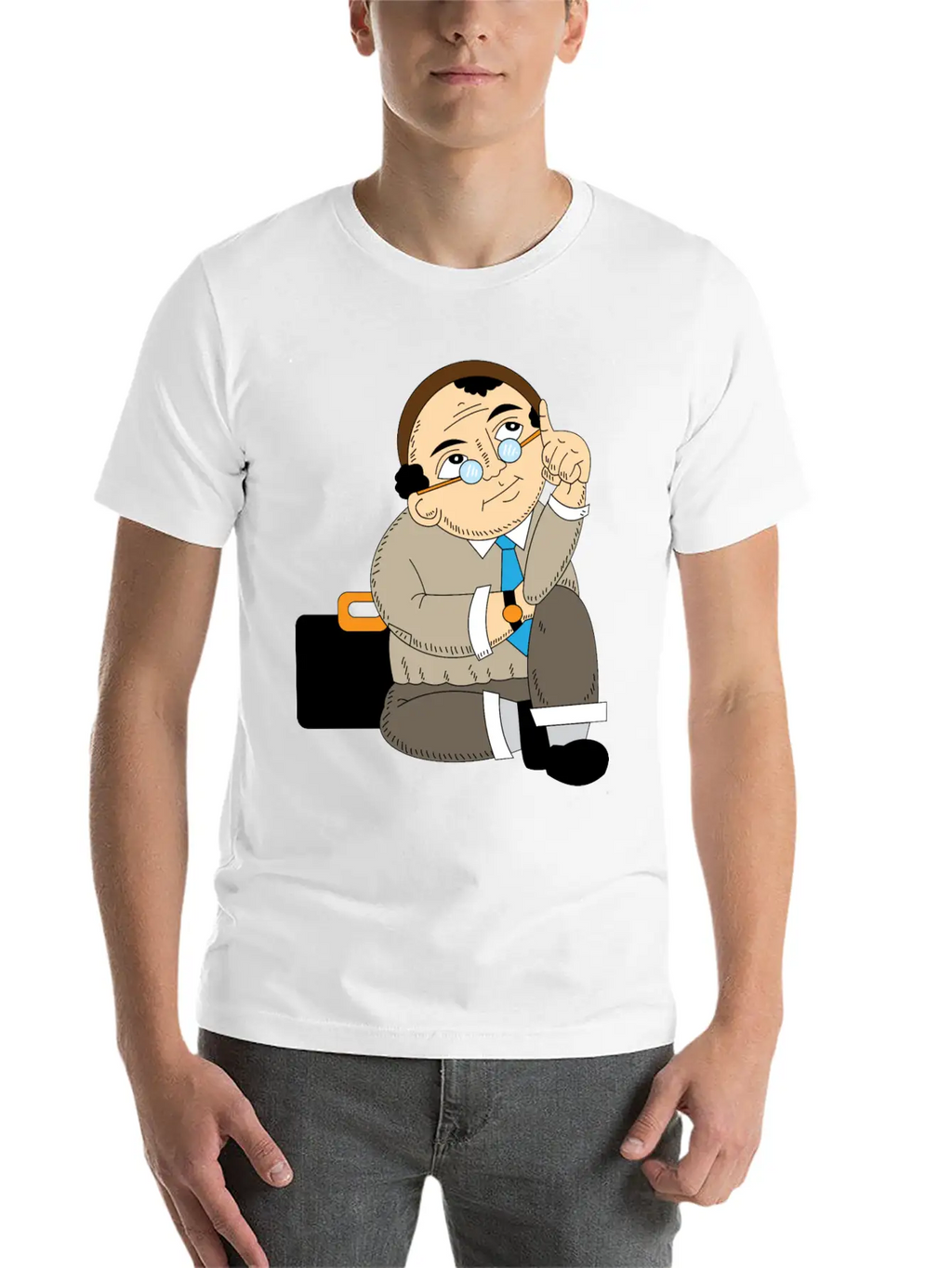 I Like Thinking Something Unisex Casual T-Shirt – Clean Design For Daily Comfort