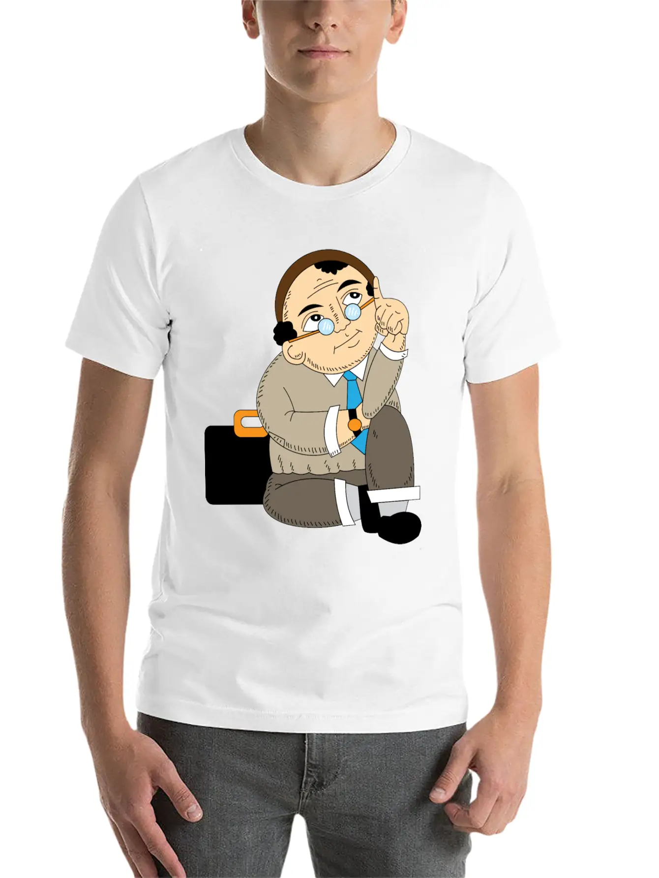 I Like Thinking Something Unisex Casual T-Shirt – Clean Design For Daily Comfort