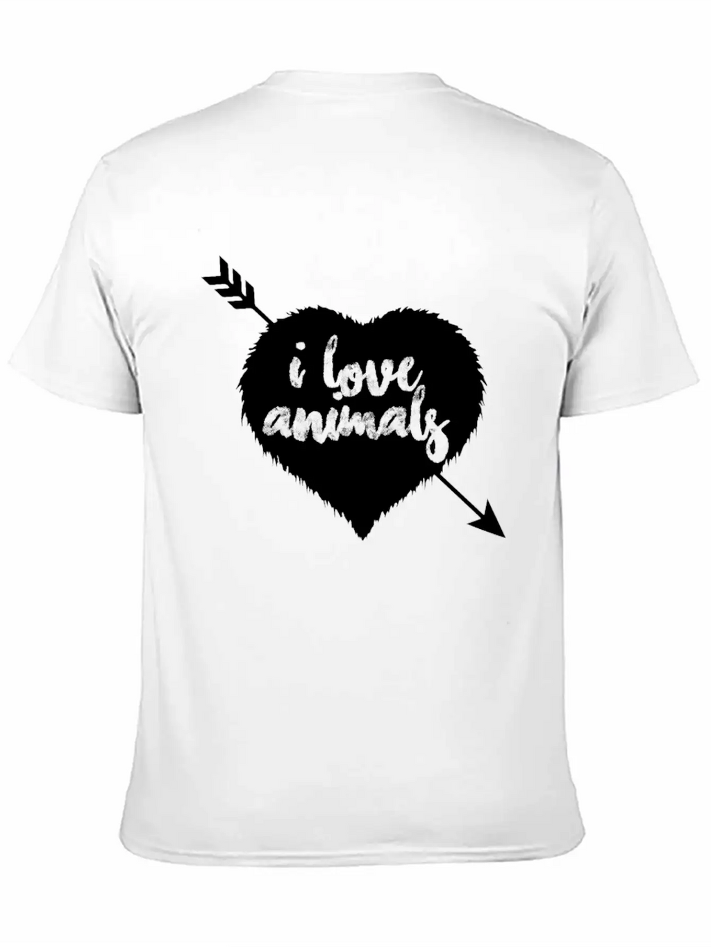 I Love Animalsgift For Dog Loversdog Stufffoundpop Essential Cotton Tee For Daily Outfits – Unisex Style