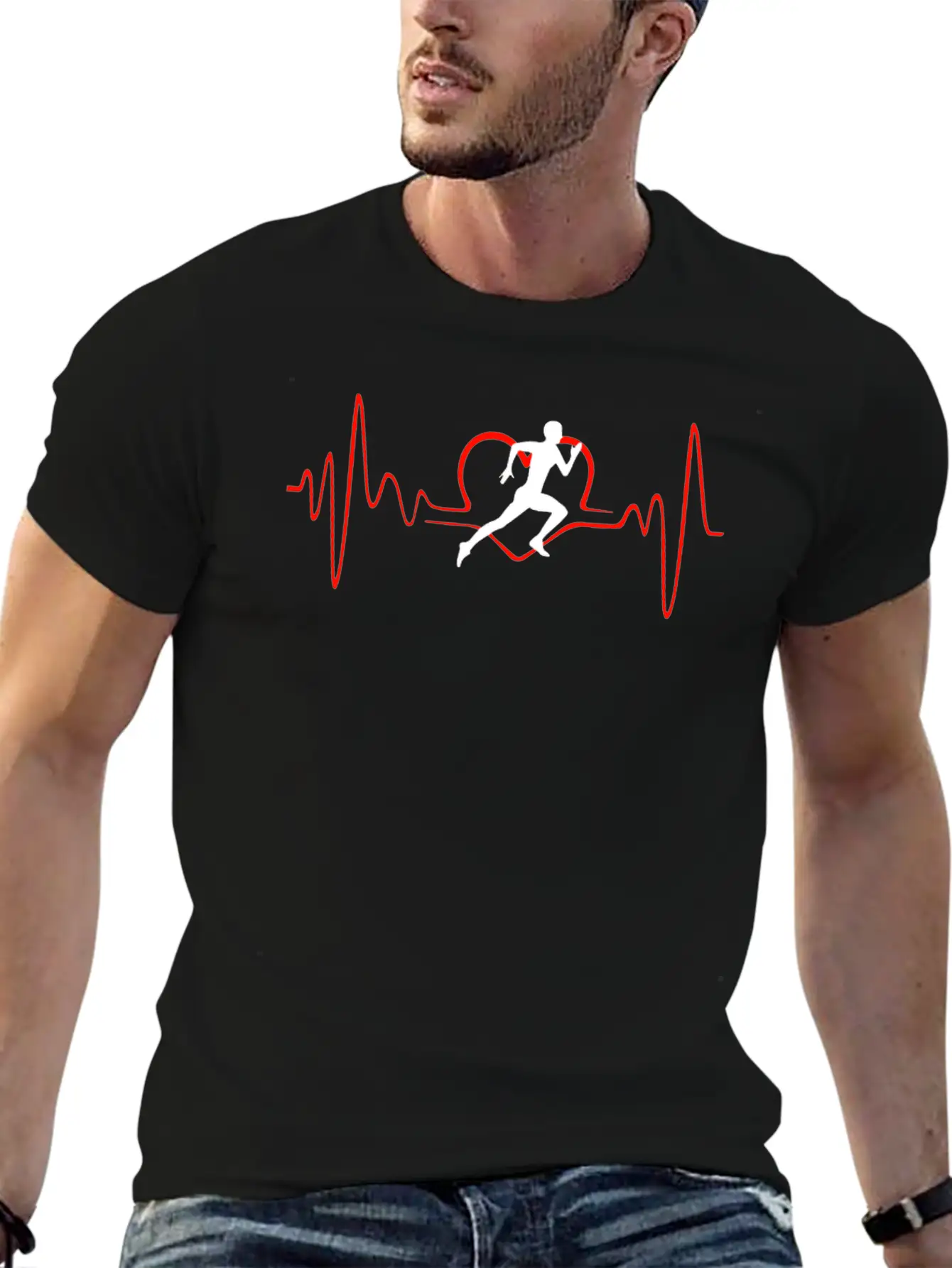 I Love Being A Athlete Unisex Casual T-Shirt – Clean Design For Daily Comfort
