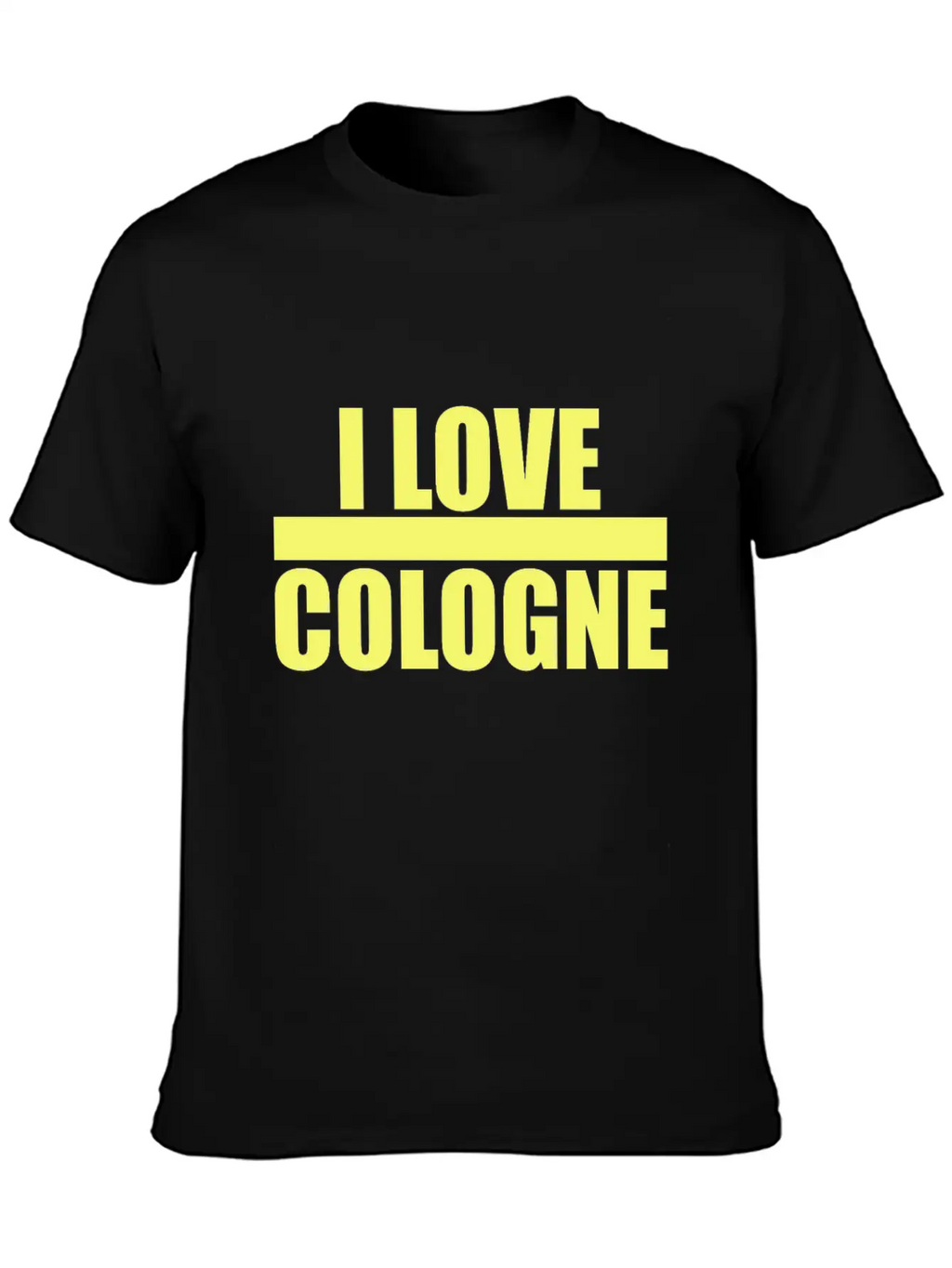 I Love Cologne Ich Liebe Cologne Suvenir Breathable Soft Cotton T-Shirt – Timeless Casual Look