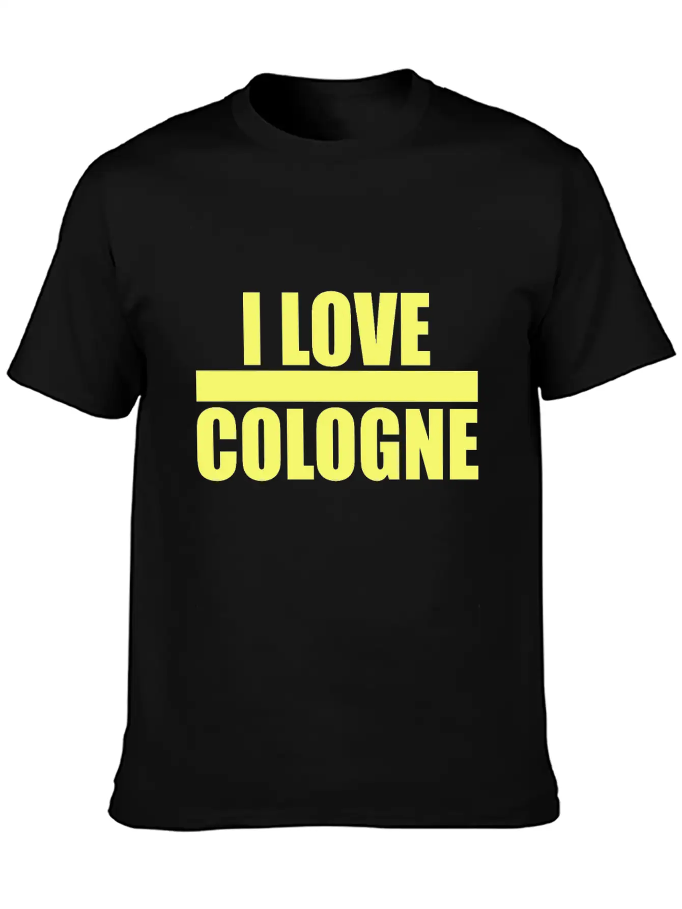I Love Cologne Ich Liebe Cologne Suvenir Breathable Soft Cotton T-Shirt – Timeless Casual Look