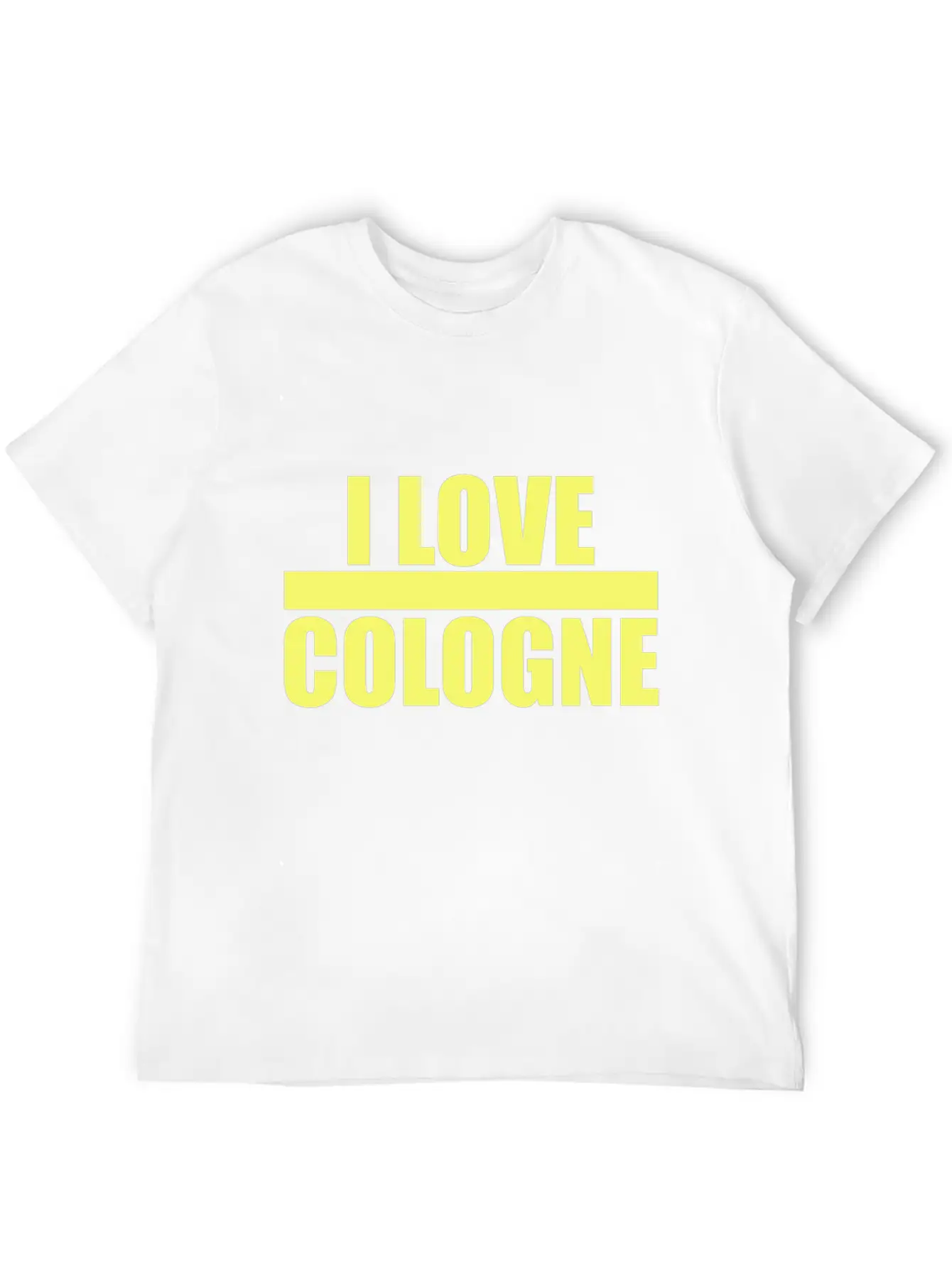 I Love Cologne Ich Liebe Cologne Suvenir Breathable Soft Cotton T-Shirt – Timeless Casual Look