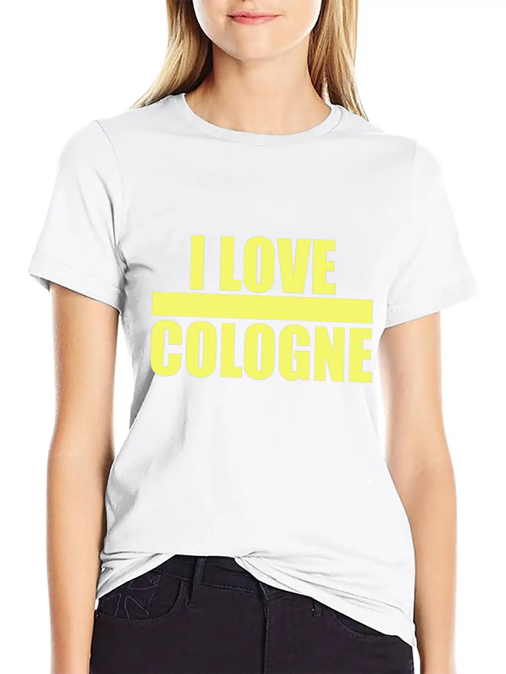 I Love Cologne Ich Liebe Cologne Suvenir Breathable Soft Cotton T-Shirt – Timeless Casual Look