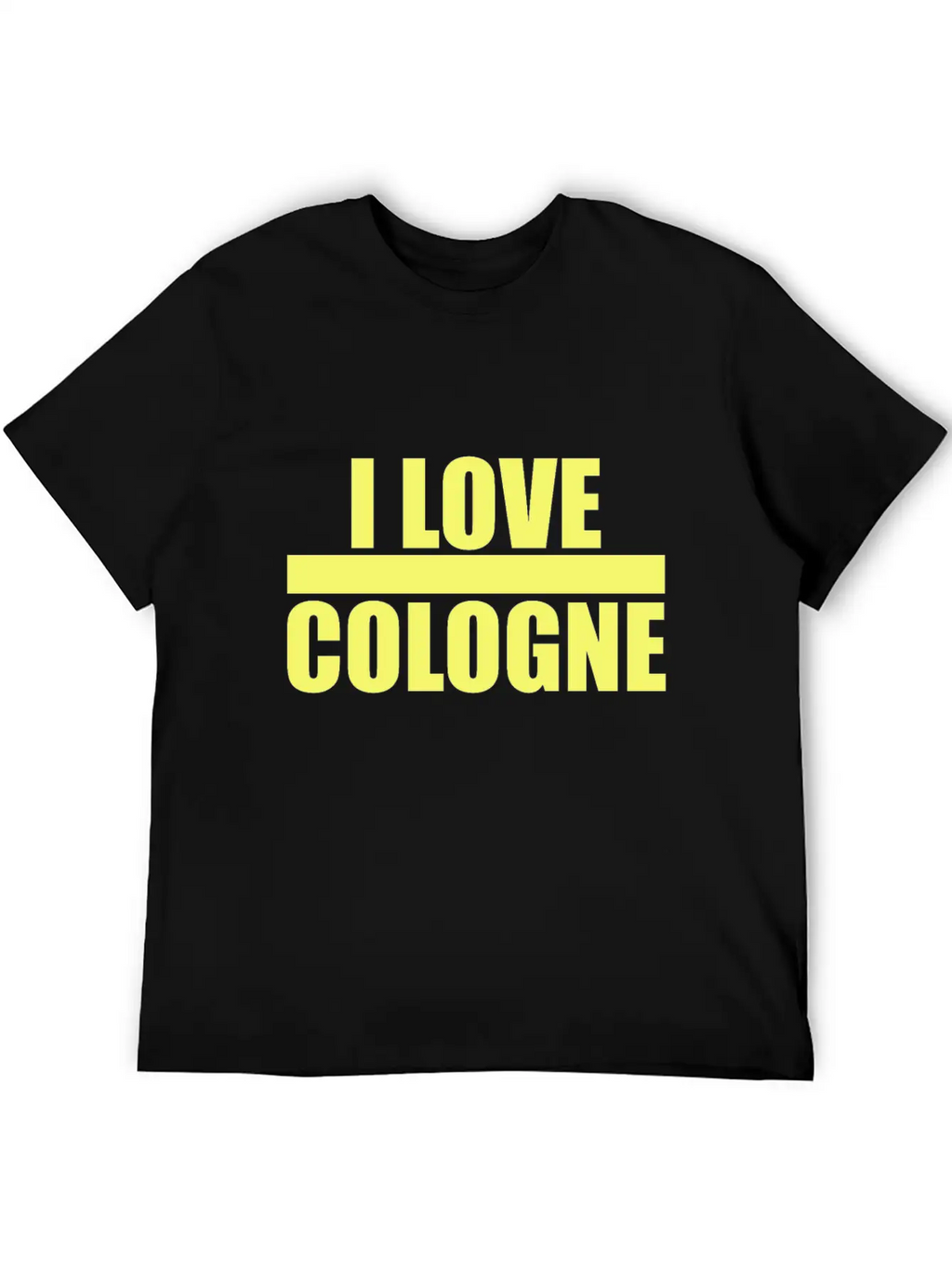 I Love Cologne Ich Liebe Cologne Suvenir Breathable Soft Cotton T-Shirt – Timeless Casual Look