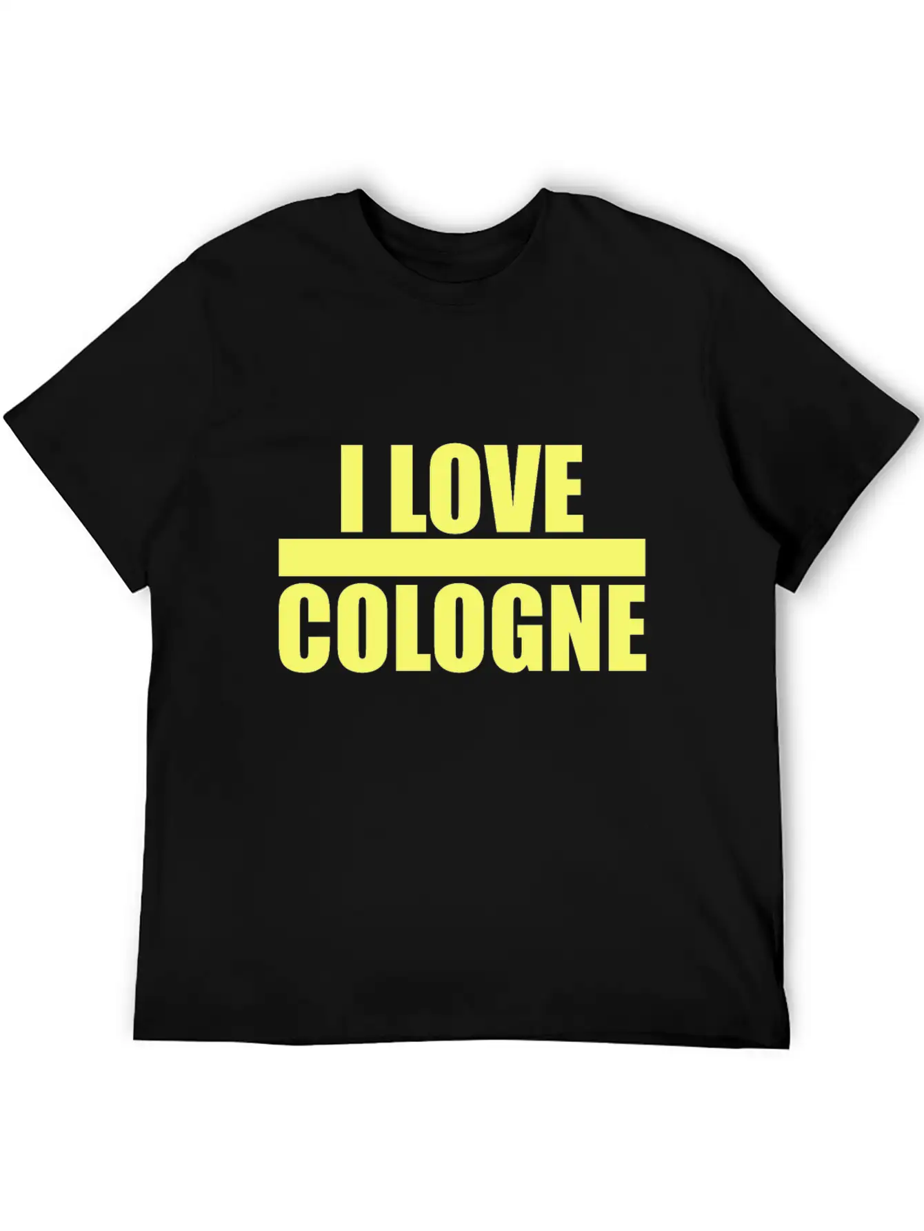 I Love Cologne Ich Liebe Cologne Suvenir Breathable Soft Cotton T-Shirt – Timeless Casual Look