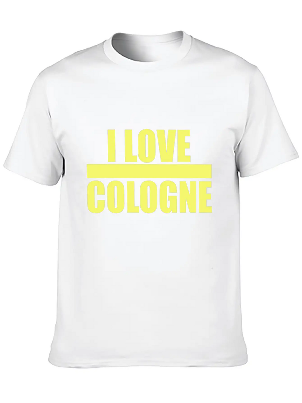 I Love Cologne Ich Liebe Cologne Suvenir Breathable Soft Cotton T-Shirt – Timeless Casual Look