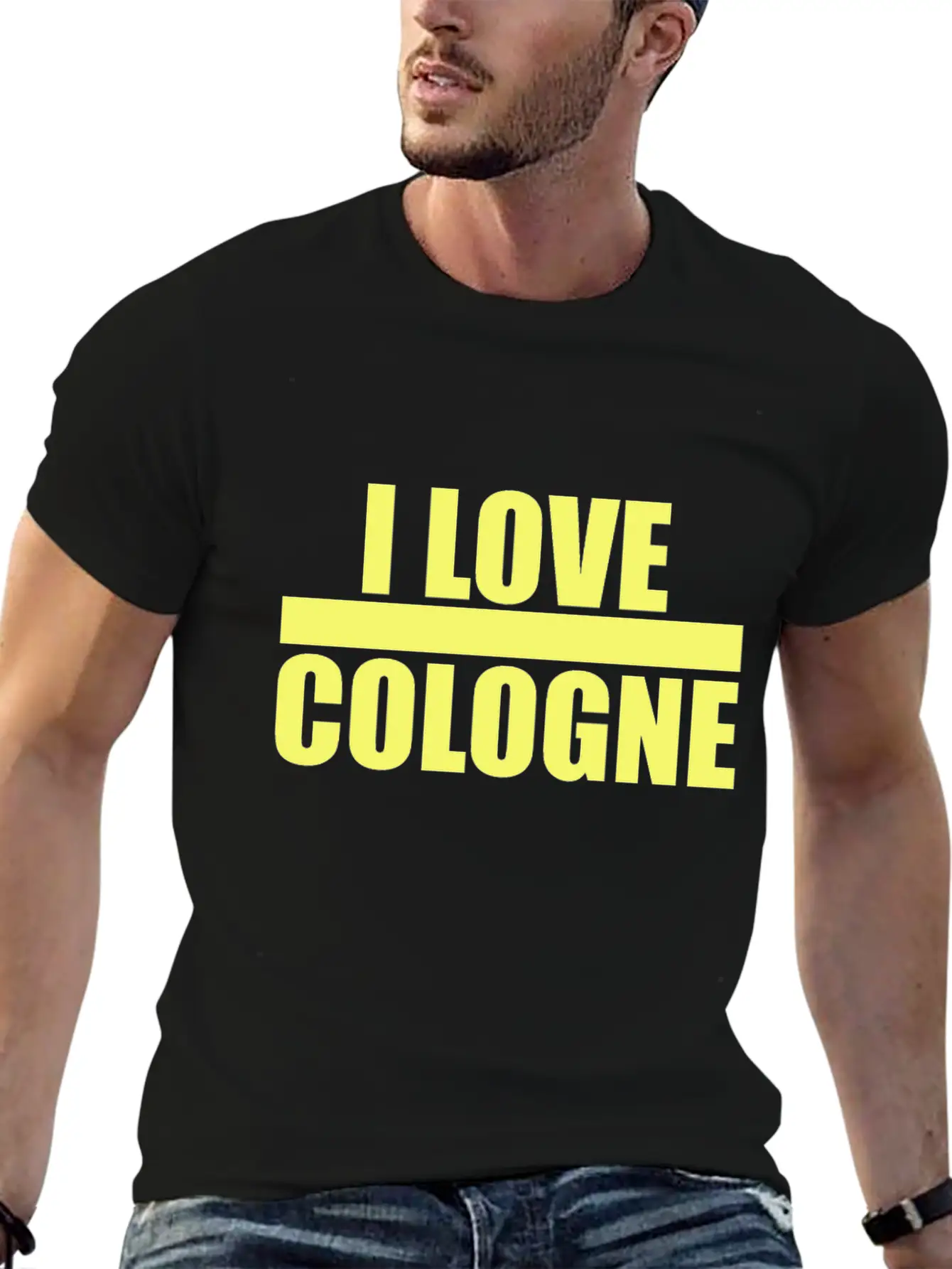 I Love Cologne Ich Liebe Cologne Suvenir Breathable Soft Cotton T-Shirt – Timeless Casual Look