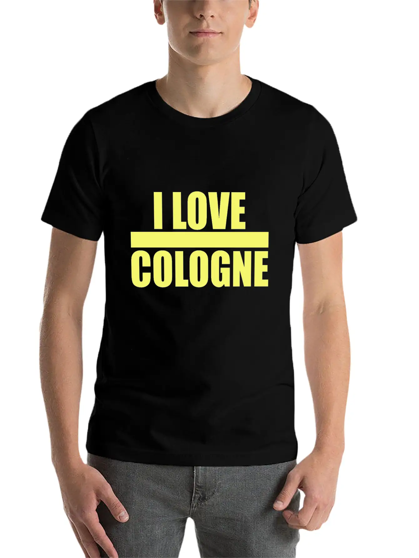 I Love Cologne Ich Liebe Cologne Suvenir Breathable Soft Cotton T-Shirt – Timeless Casual Look