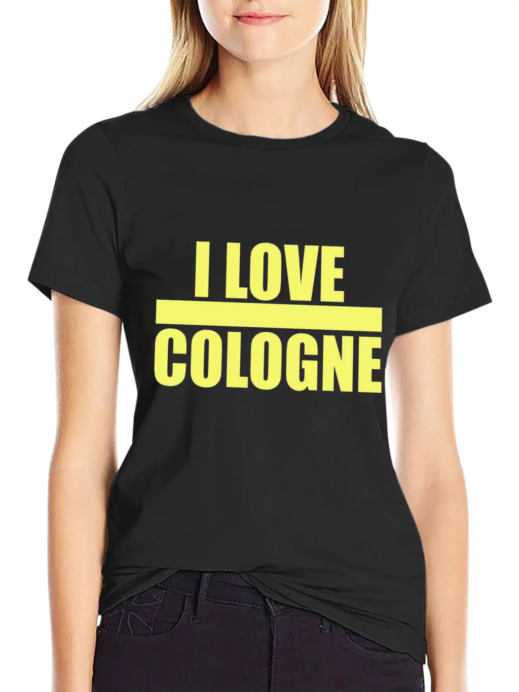 I Love Cologne Ich Liebe Cologne Suvenir Breathable Soft Cotton T-Shirt – Timeless Casual Look