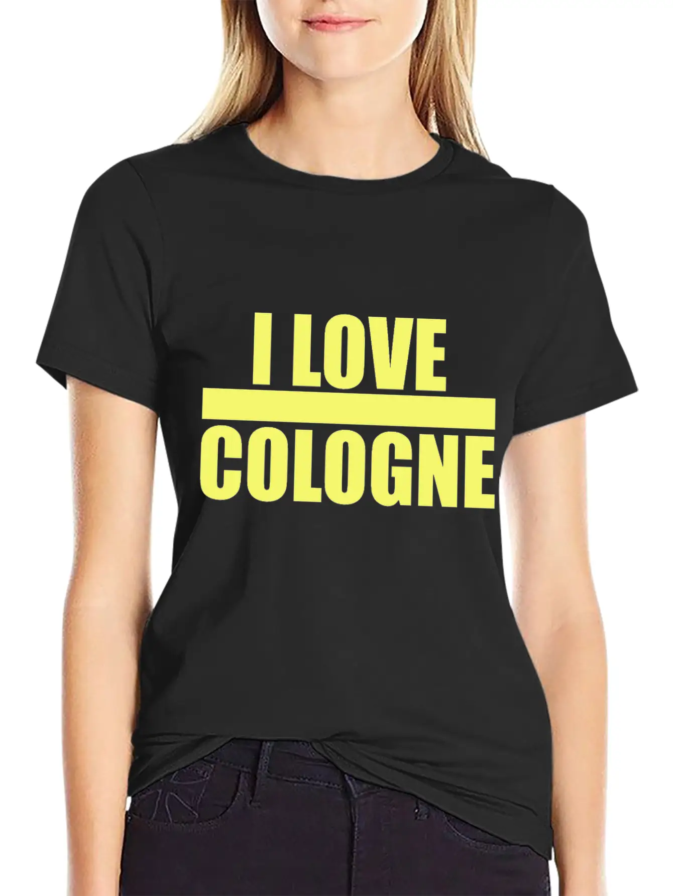 I Love Cologne Ich Liebe Cologne Suvenir Breathable Soft Cotton T-Shirt – Timeless Casual Look