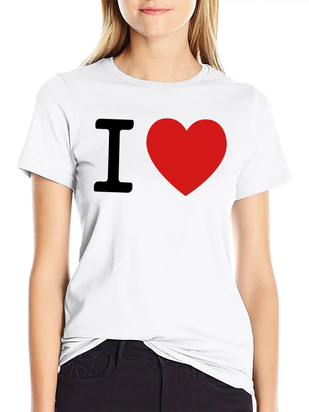 I LOVE Essential Cotton Tee For Daily Outfits – Unisex Style