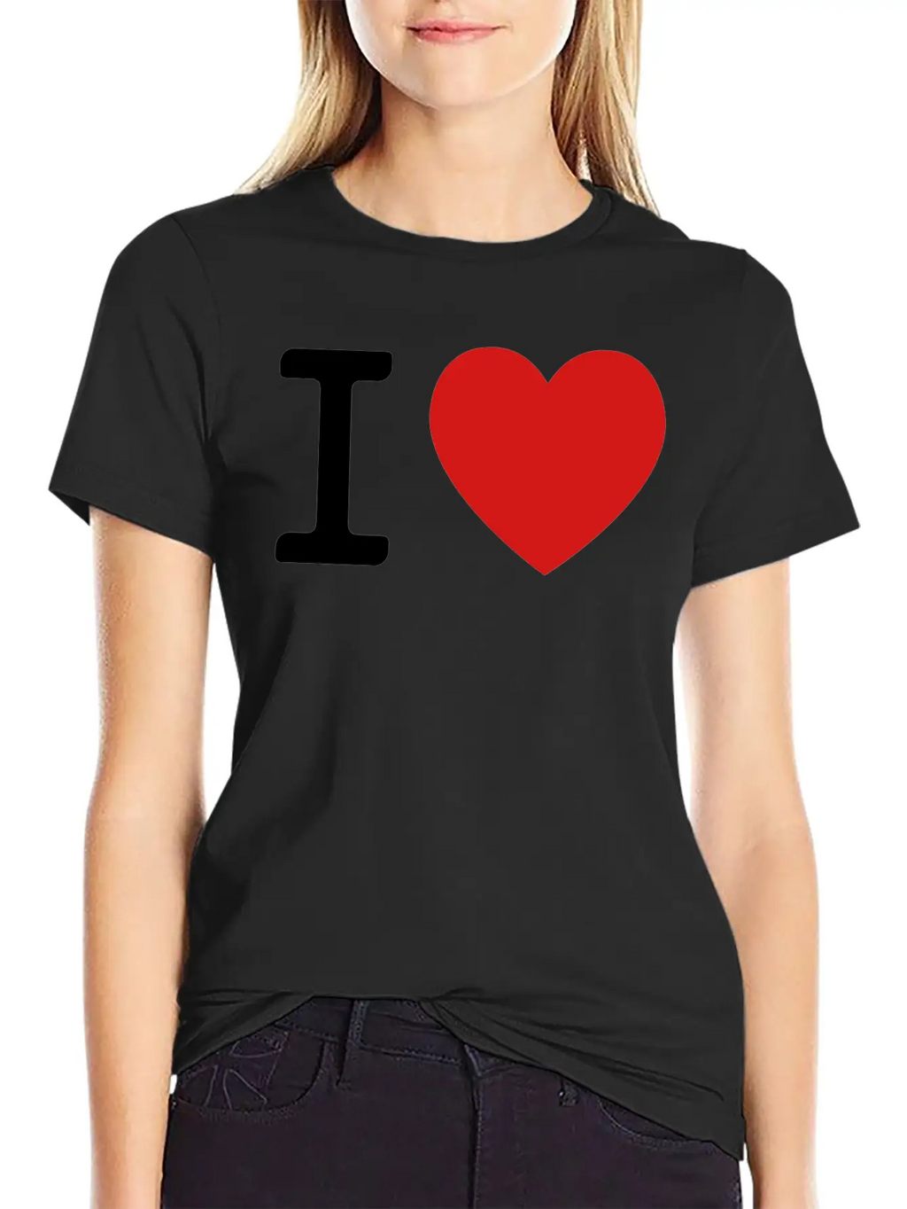 I LOVE Essential Cotton Tee For Daily Outfits – Unisex Style