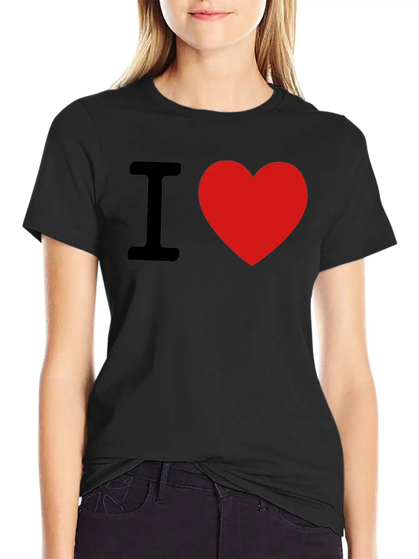 I LOVE Essential Cotton Tee For Daily Outfits – Unisex Style