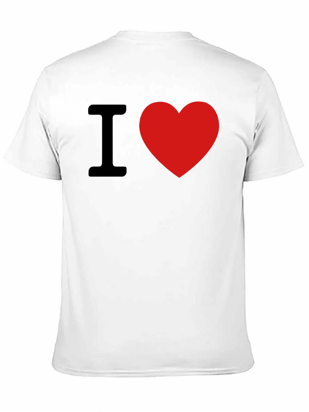 I LOVE Essential Cotton Tee For Daily Outfits – Unisex Style