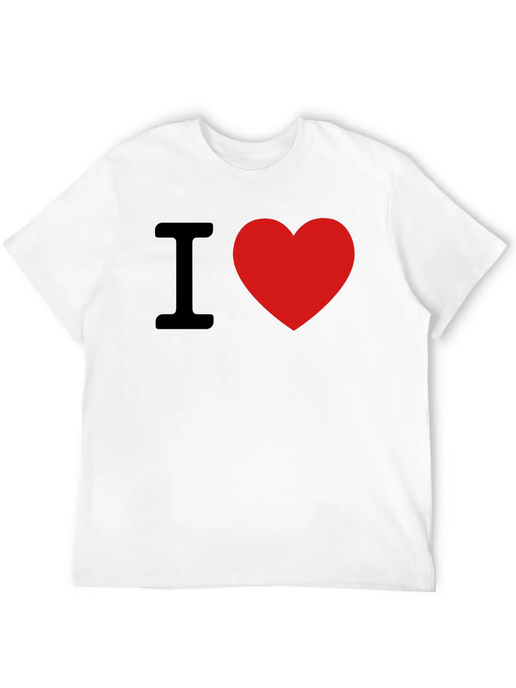 I LOVE Essential Cotton Tee For Daily Outfits – Unisex Style