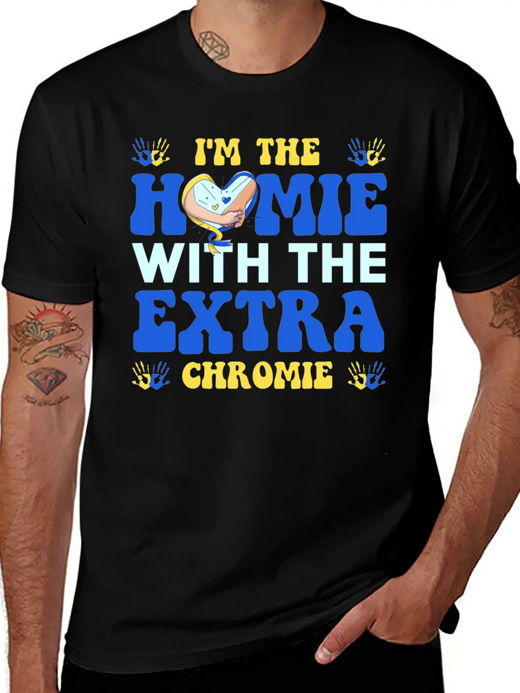 I Love Homies Friends Chromie Save Down Syndrome Unisex Casual T-Shirt – Clean Design For Daily Comfort