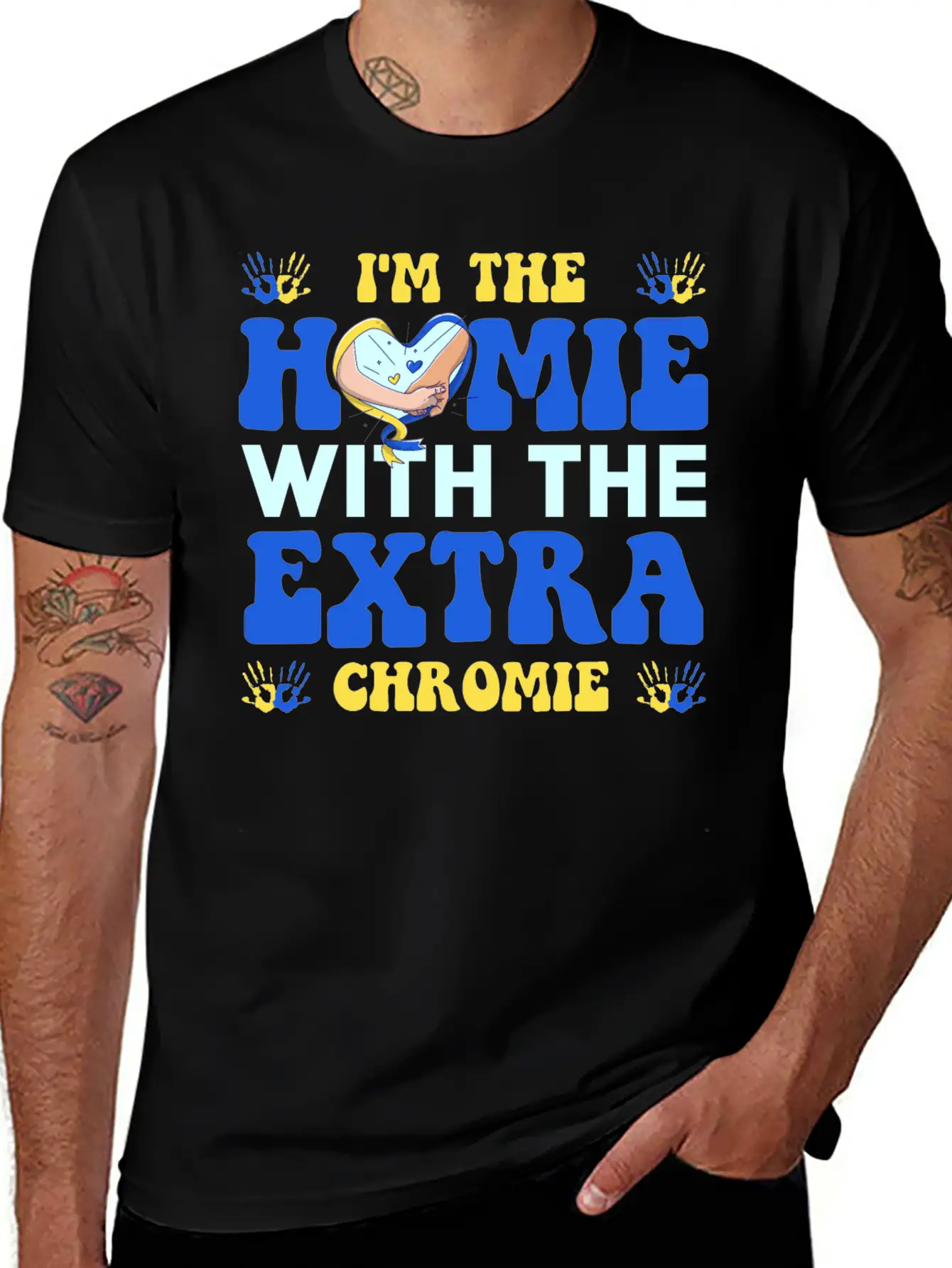 I Love Homies Friends Chromie Save Down Syndrome Unisex Casual T-Shirt – Clean Design For Daily Comfort