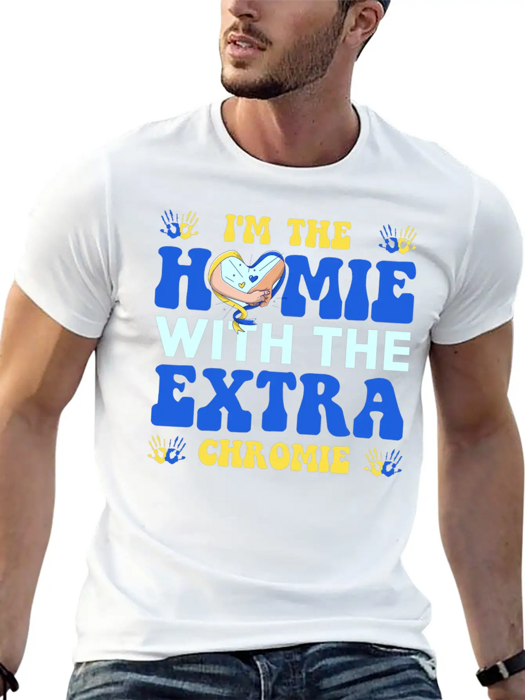 I Love Homies Friends Chromie Save Down Syndrome Unisex Casual T-Shirt – Clean Design For Daily Comfort