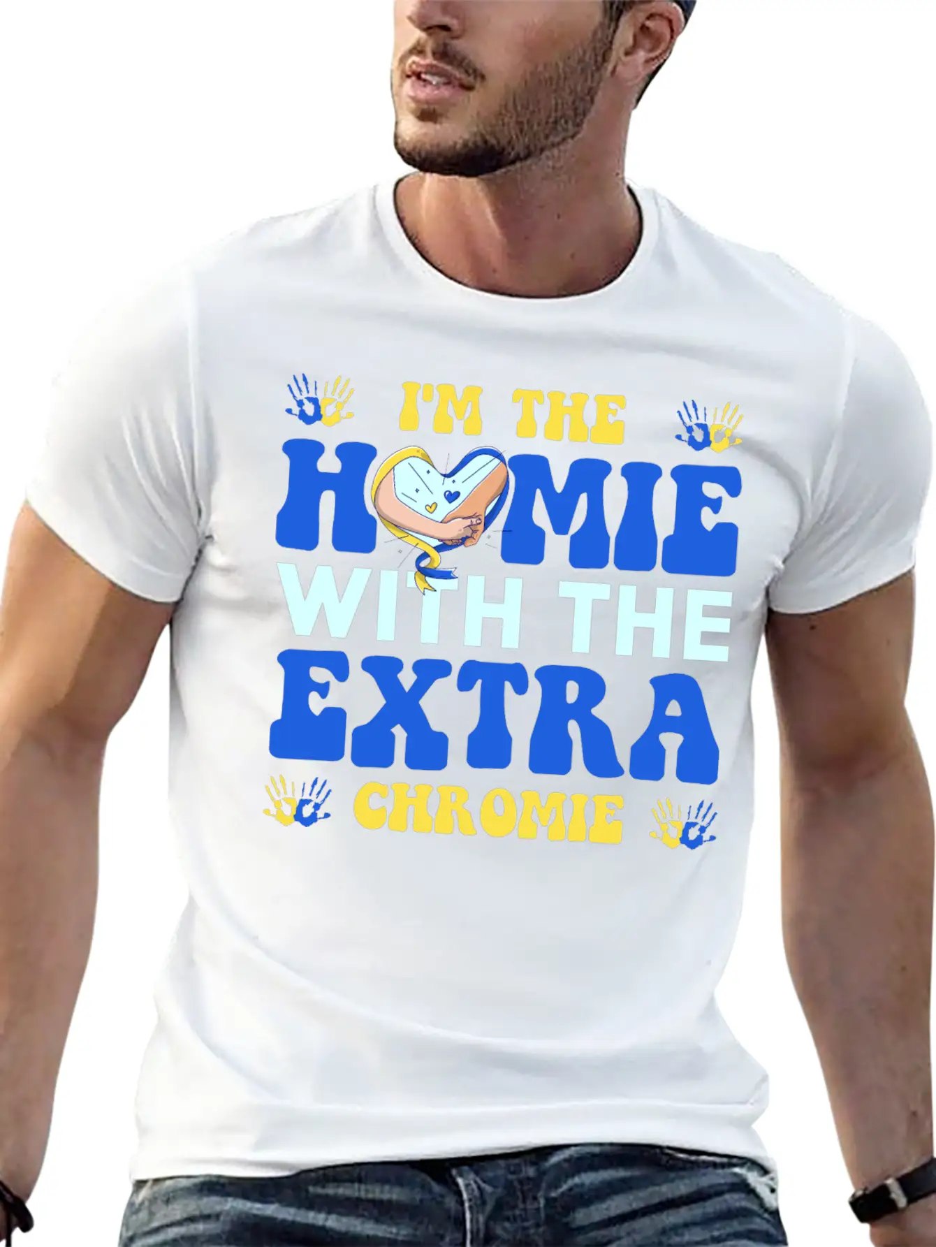 I Love Homies Friends Chromie Save Down Syndrome Unisex Casual T-Shirt – Clean Design For Daily Comfort