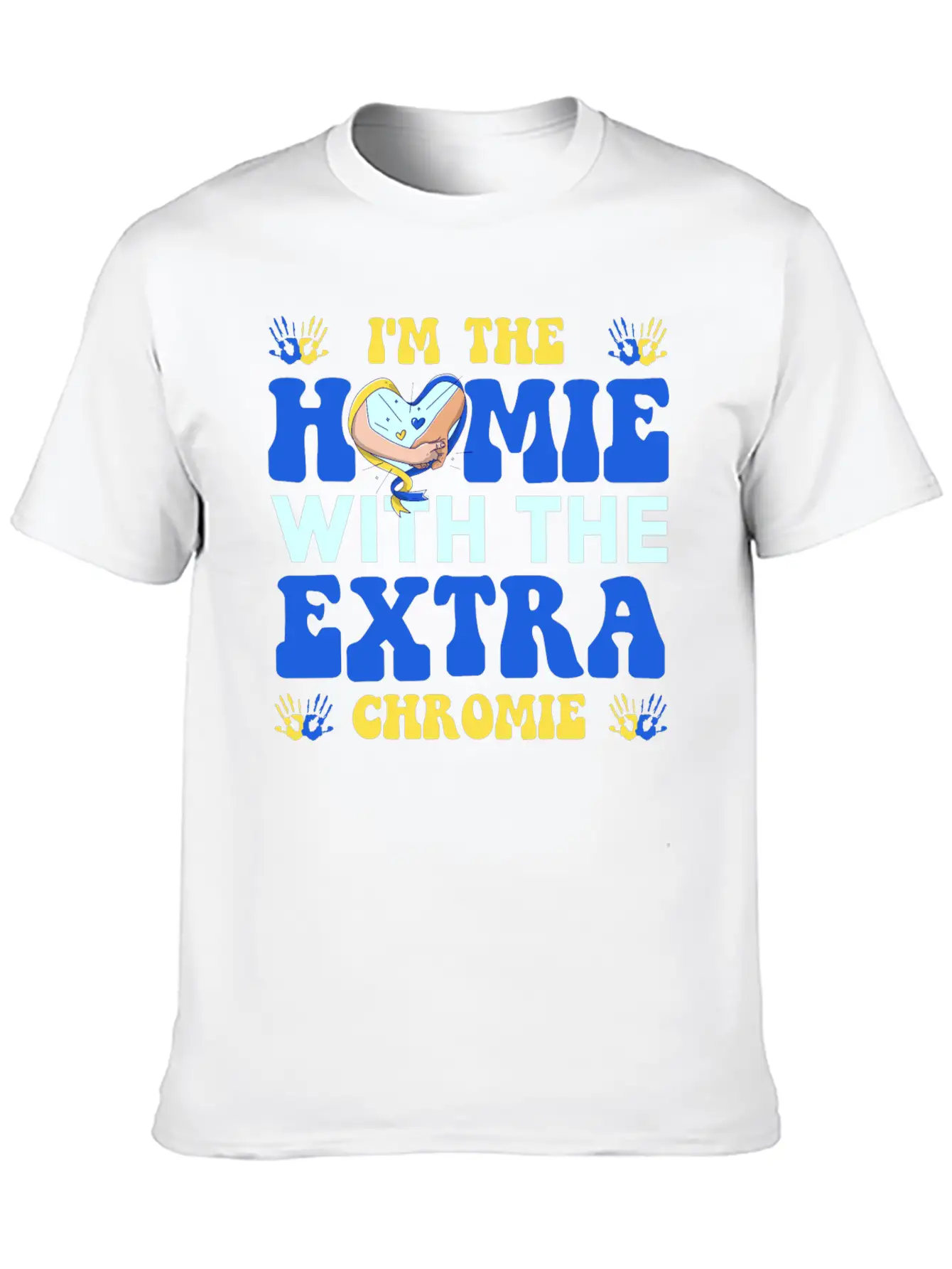 I Love Homies Friends Chromie Save Down Syndrome Unisex Casual T-Shirt – Clean Design For Daily Comfort