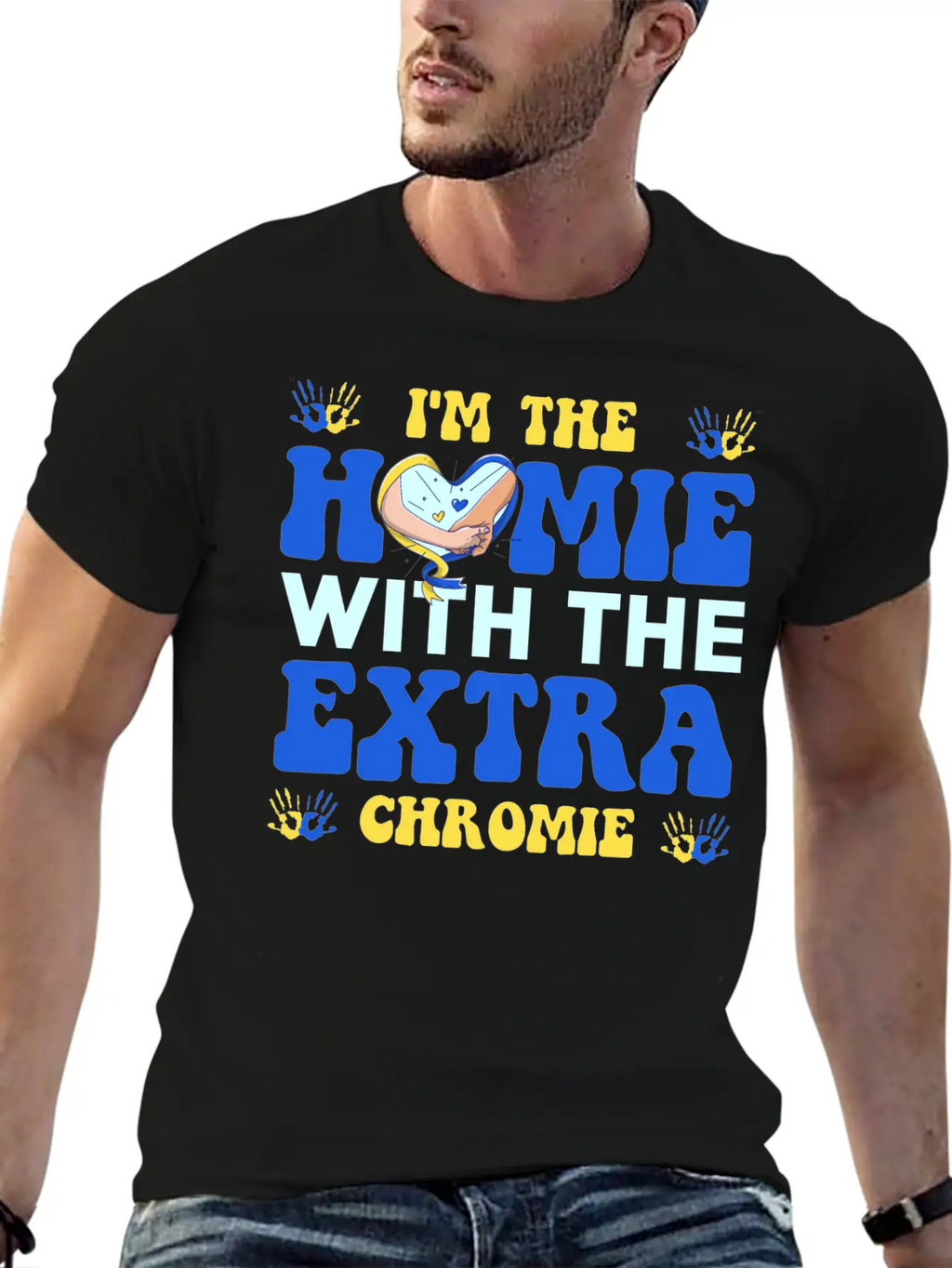 I Love Homies Friends Chromie Save Down Syndrome Unisex Casual T-Shirt – Clean Design For Daily Comfort