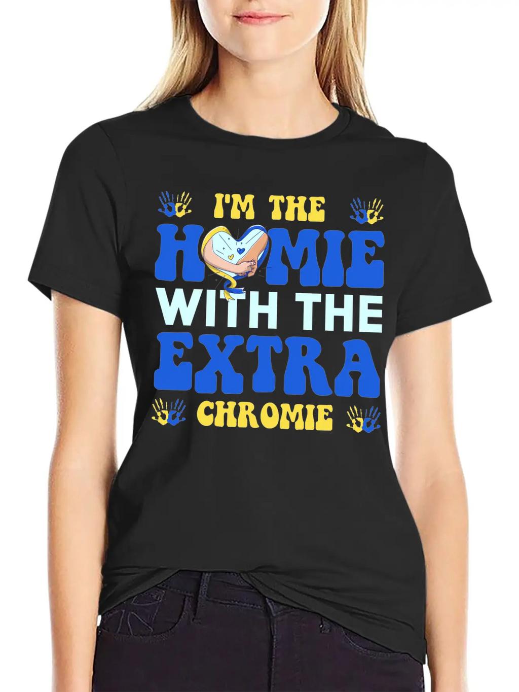 I Love Homies Friends Chromie Save Down Syndrome Unisex Casual T-Shirt – Clean Design For Daily Comfort