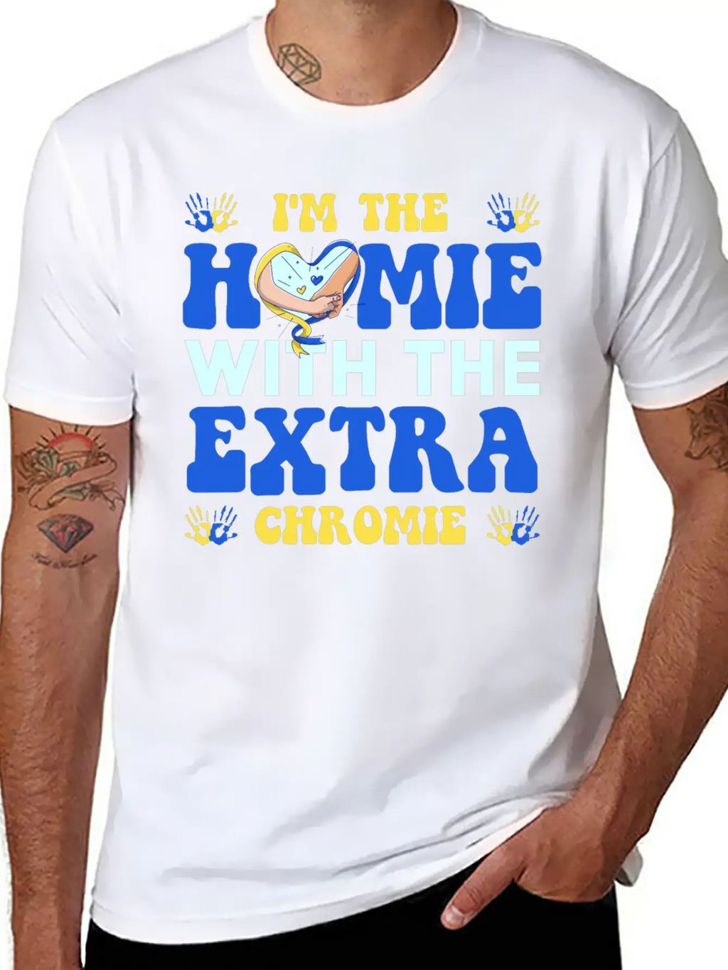 I Love Homies Friends Chromie Save Down Syndrome Unisex Casual T-Shirt – Clean Design For Daily Comfort