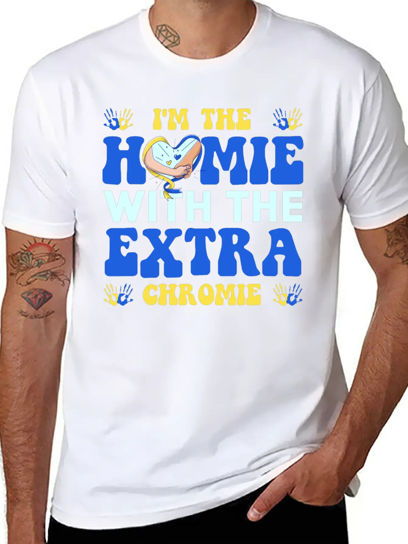 I Love Homies Friends Chromie Save Down Syndrome Unisex Casual T-Shirt – Clean Design For Daily Comfort