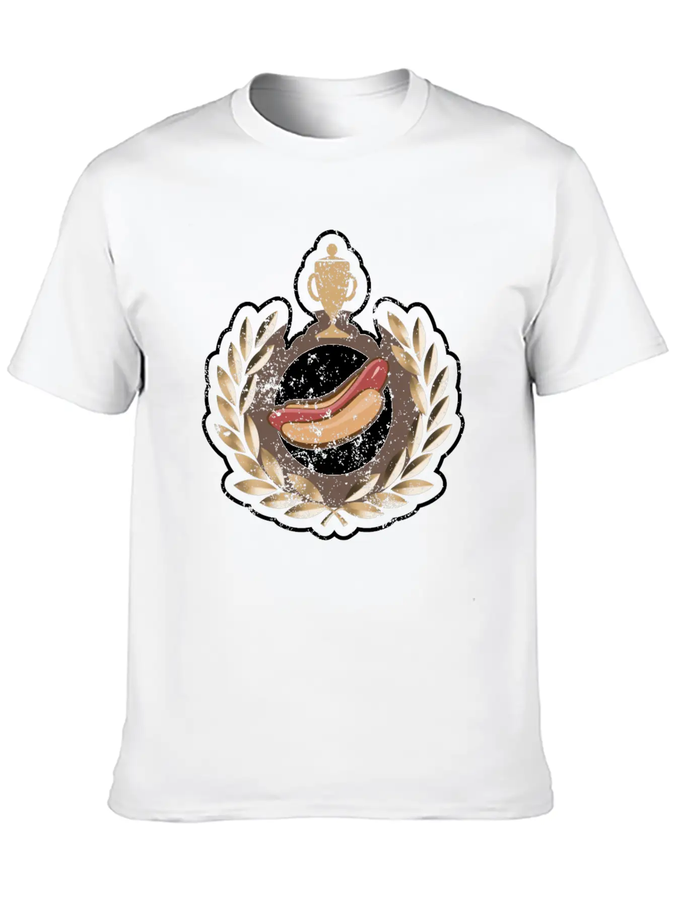 I Love Hot Dog Competitive Eating Hot Dog Eating Unisex Casual T-Shirt – Clean Design For Daily Comfort