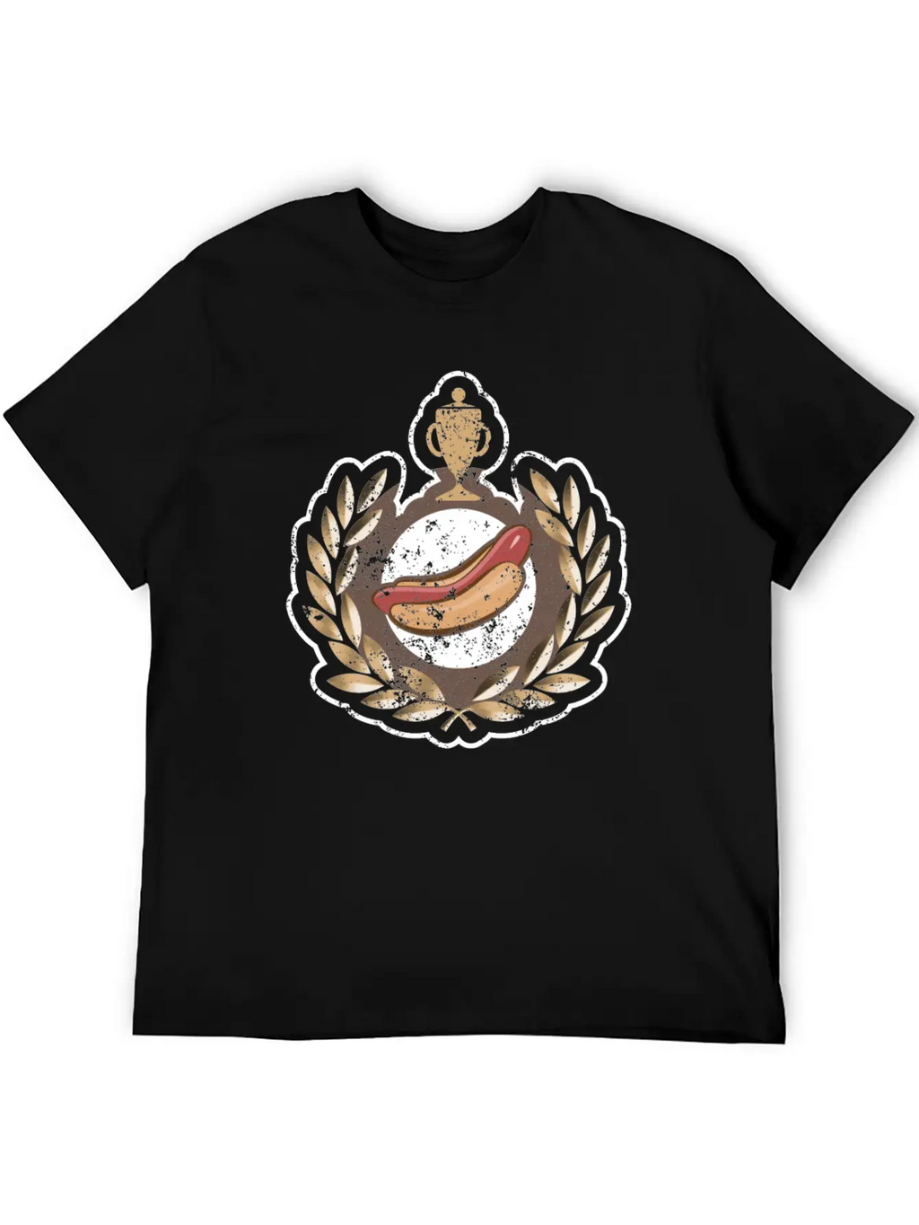 I Love Hot Dog Competitive Eating Hot Dog Eating Unisex Casual T-Shirt – Clean Design For Daily Comfort