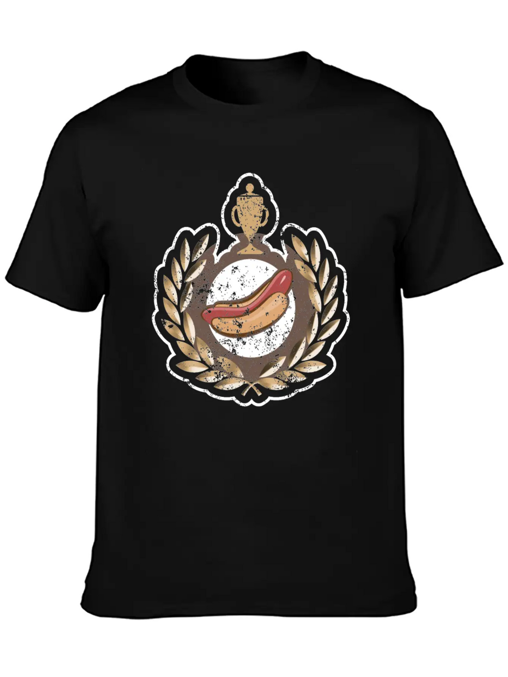 I Love Hot Dog Competitive Eating Hot Dog Eating Unisex Casual T-Shirt – Clean Design For Daily Comfort