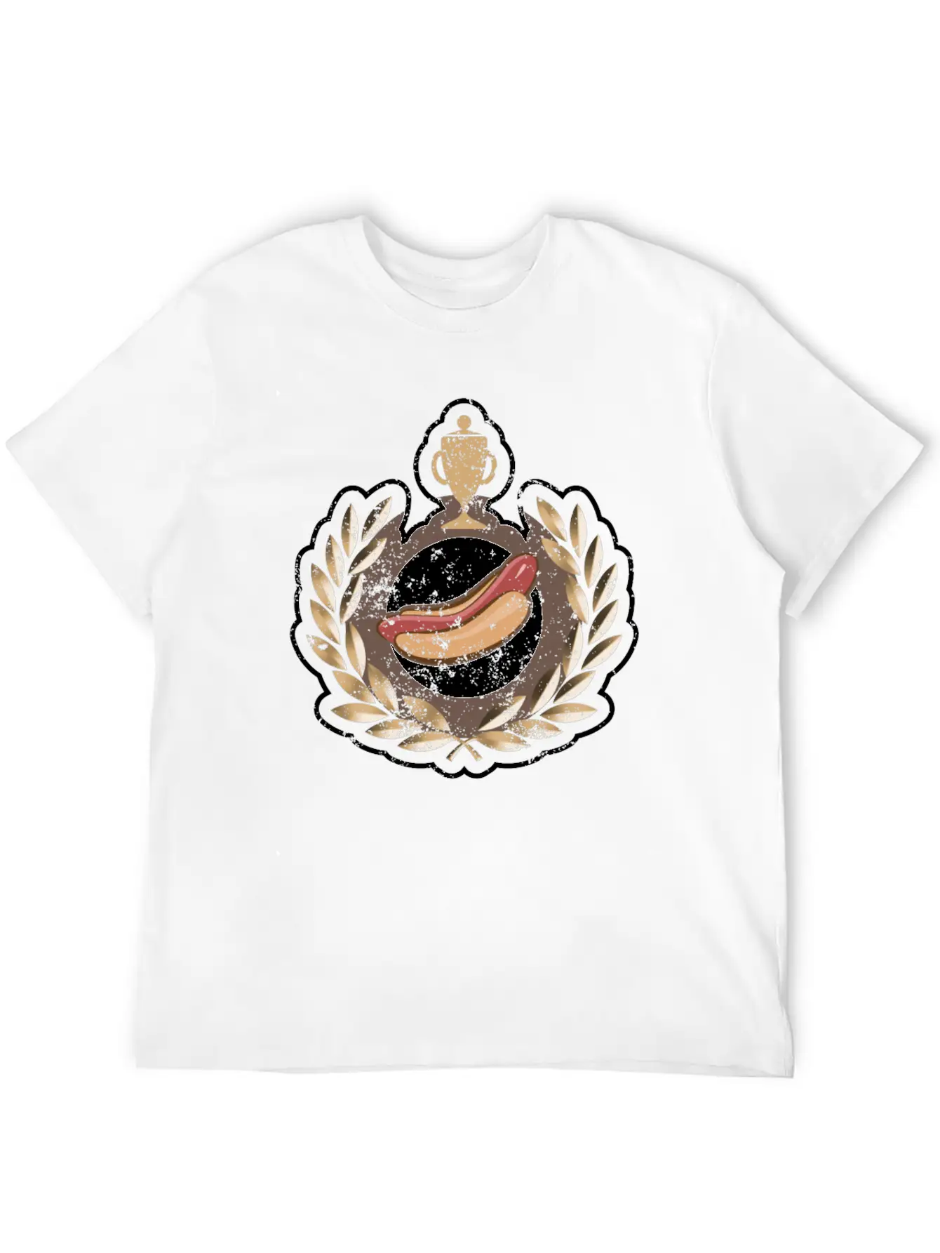 I Love Hot Dog Competitive Eating Hot Dog Eating Unisex Casual T-Shirt – Clean Design For Daily Comfort