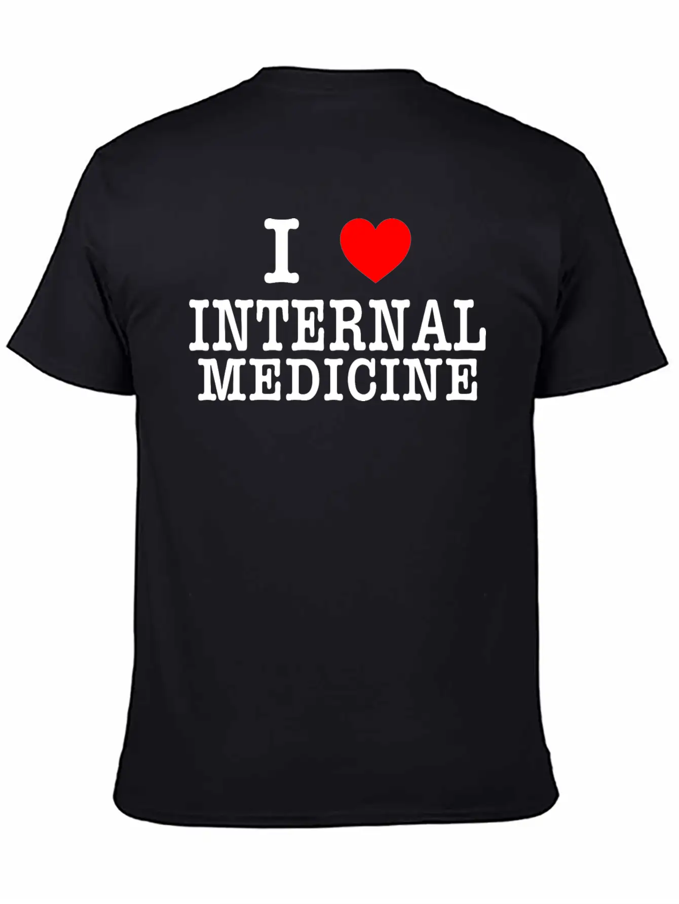 I Love Internal Medicine Stylish Everyday T-Shirt – Unisex Basic Cotton Tee