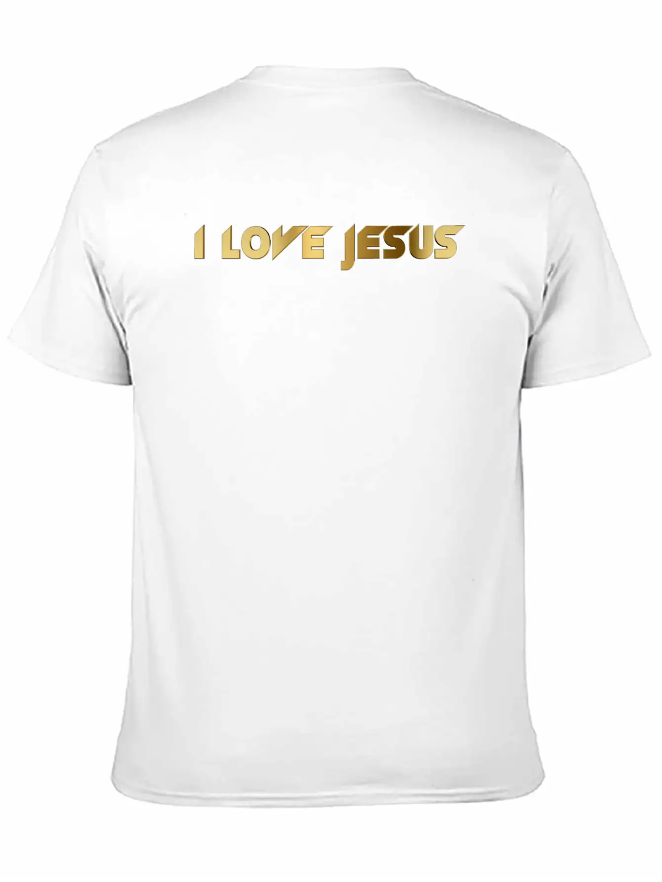 I Love Jesus Unisex Casual T-Shirt – Clean Design For Daily Comfort