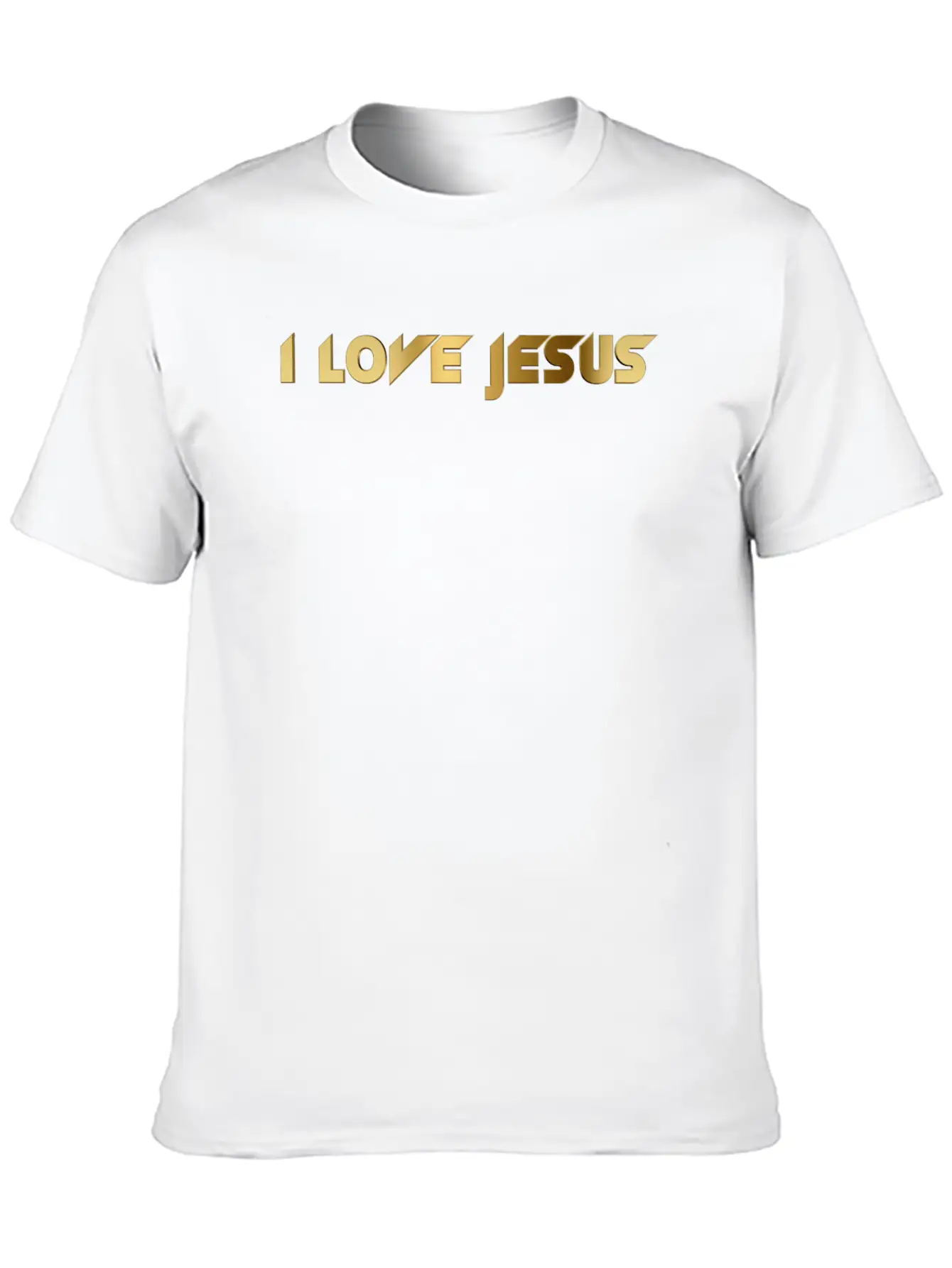 I Love Jesus Unisex Casual T-Shirt – Clean Design For Daily Comfort