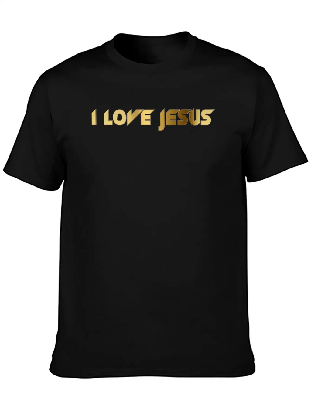 I Love Jesus Unisex Casual T-Shirt – Clean Design For Daily Comfort