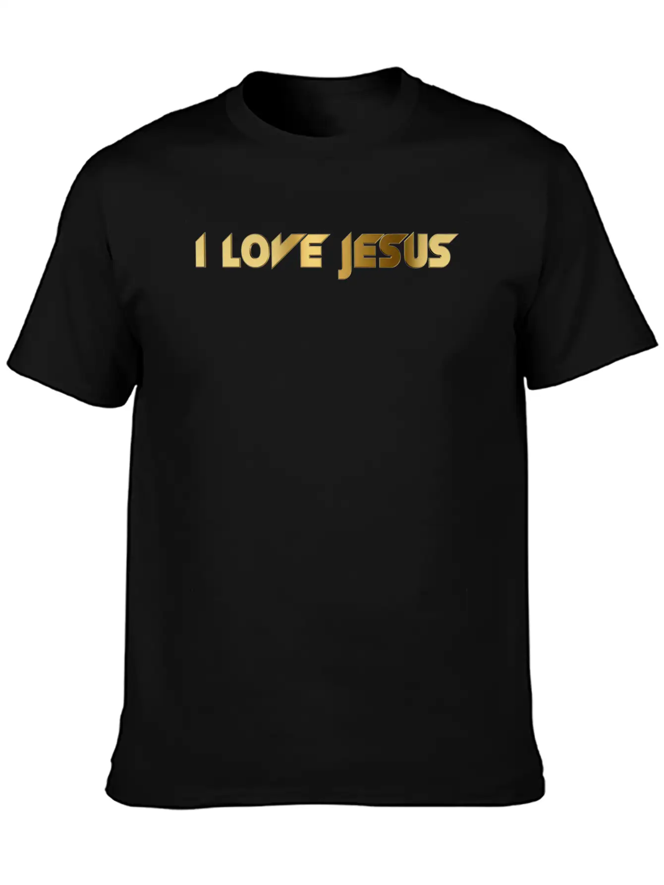 I Love Jesus Unisex Casual T-Shirt – Clean Design For Daily Comfort