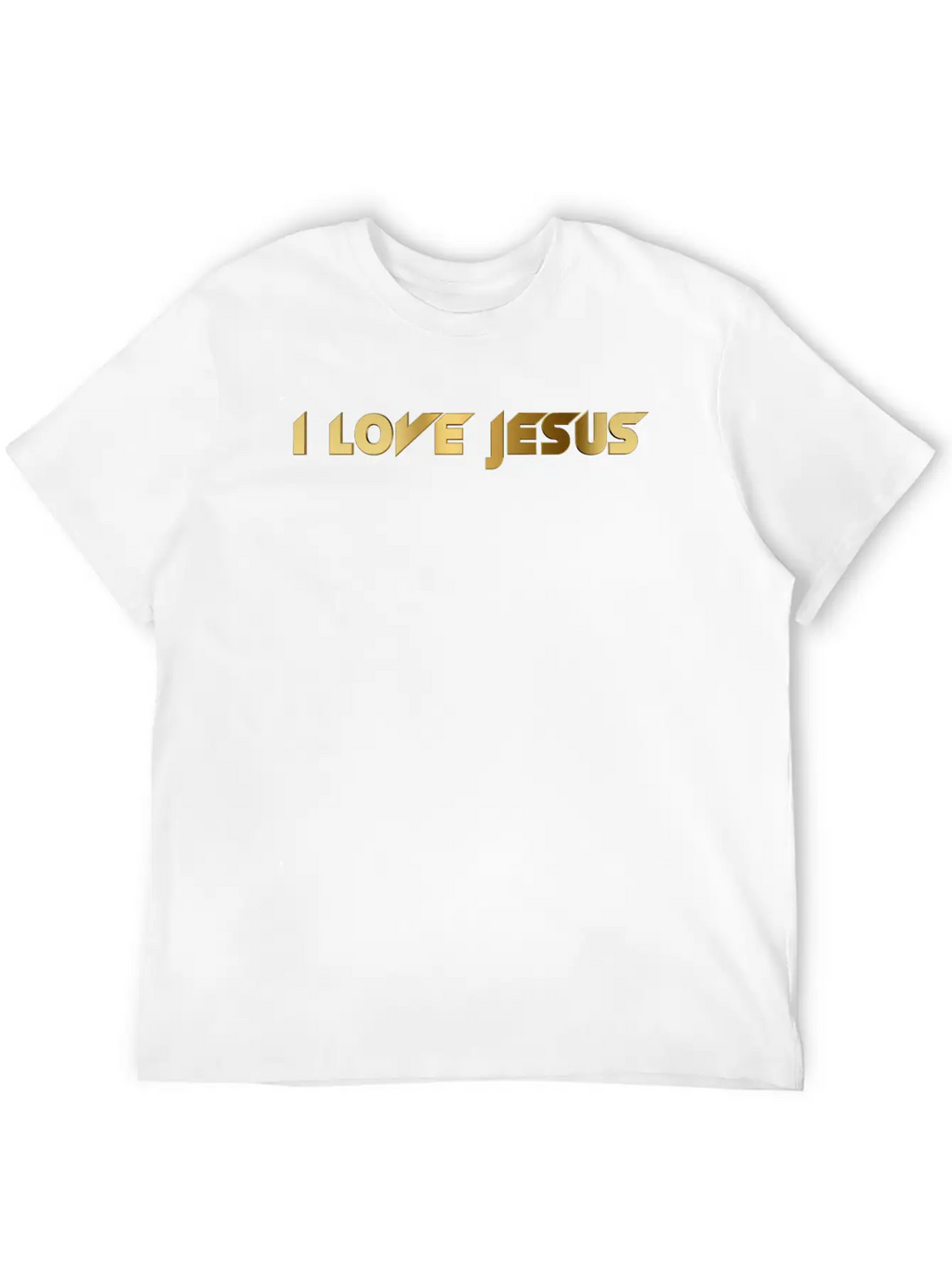 I Love Jesus Unisex Casual T-Shirt – Clean Design For Daily Comfort