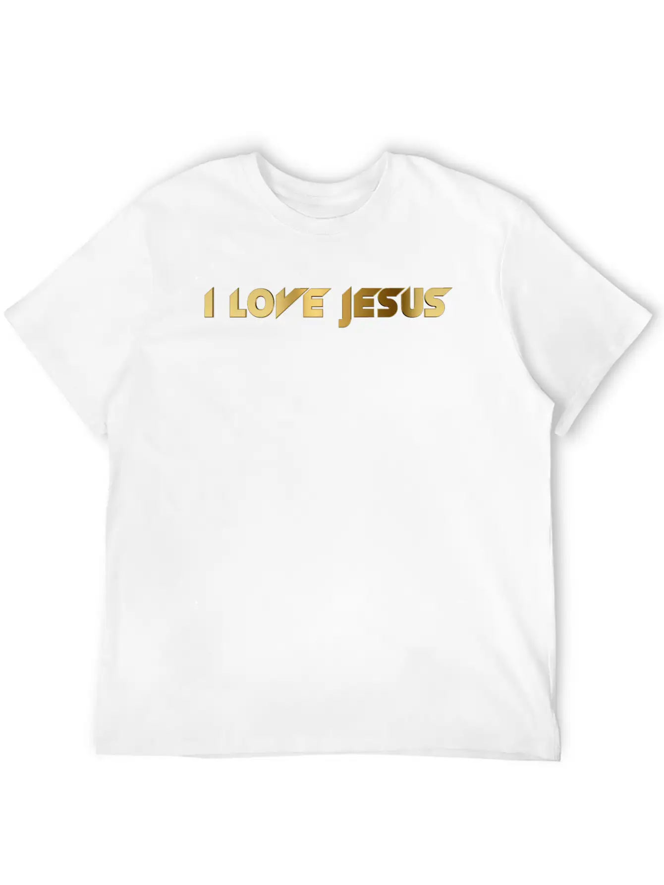 I Love Jesus Unisex Casual T-Shirt – Clean Design For Daily Comfort