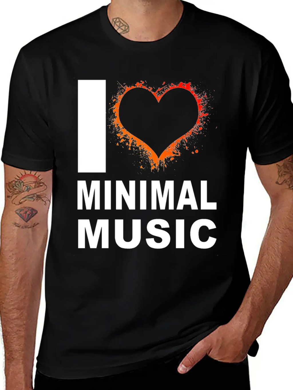 I LOVE MINIMAL 2 Breathable Soft Cotton T-Shirt – Timeless Casual Look