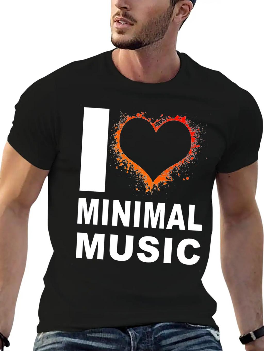 I LOVE MINIMAL 2 Breathable Soft Cotton T-Shirt – Timeless Casual Look